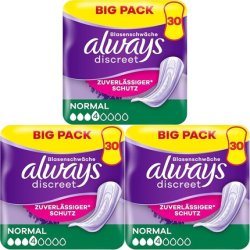 always discreet Serviette pour fuites urinaires Normal