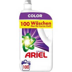 ARIEL Lessive liquide Color , 5 litres, 100 lavages