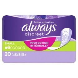 Always Discreet For Urinary Incontinence Small - Always