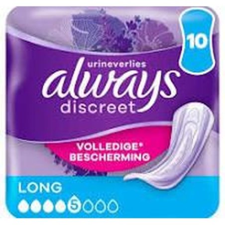 Always Discreet For Urinary Incontinence Long - Always