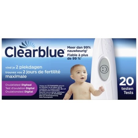 Clearblue Digital Ovulation Test With 20 Sticks