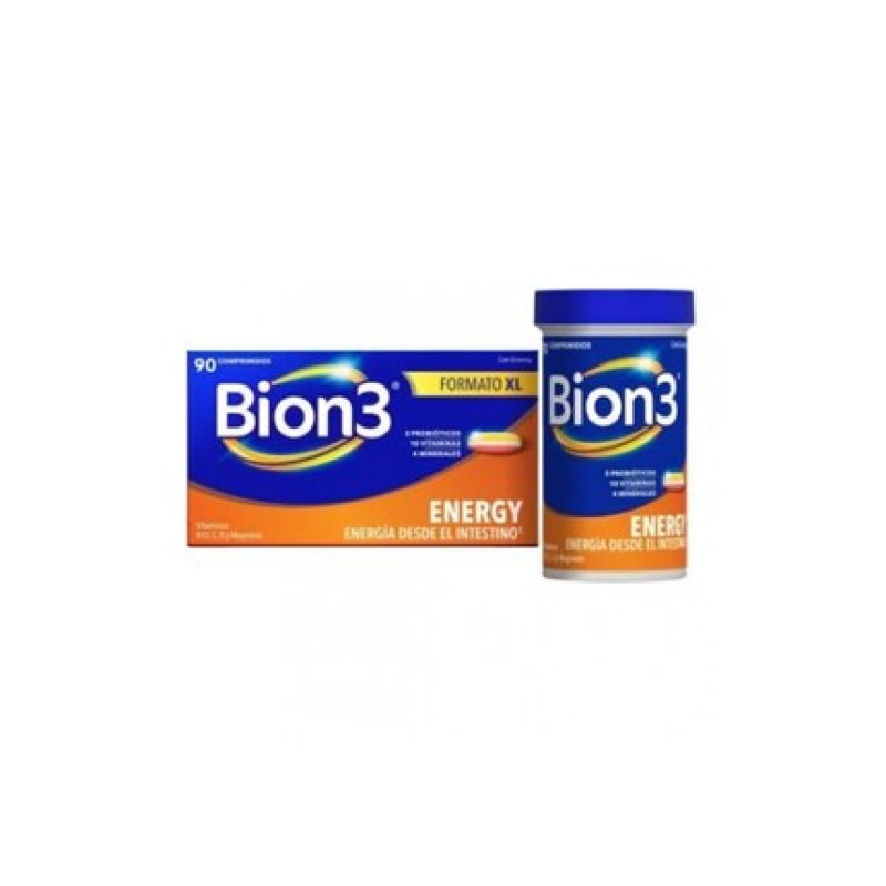Bion 3 Energy Probiotics 9 Vitamins 90 Capsules