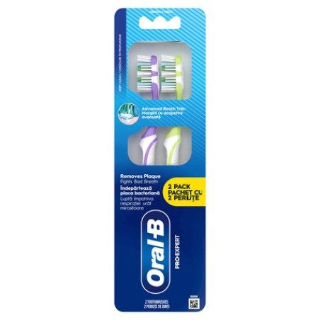 Oral B Oral-B Pro-Clean Manual Toothbrush Removes Plaque & Fights Bad Breath Medium Bristles