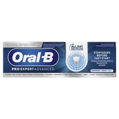Oral-B Pro-Expert Advanced Science Deep Clean Toothpaste 75ml