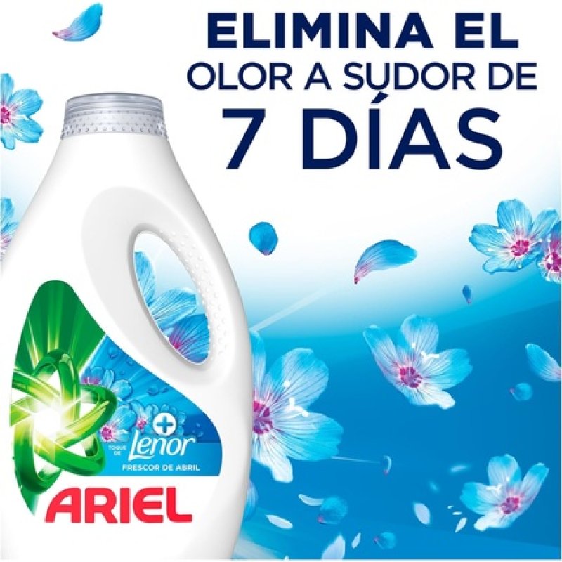 Ariel Liquid Washing Machine Detergent 100 Washes April Freshness