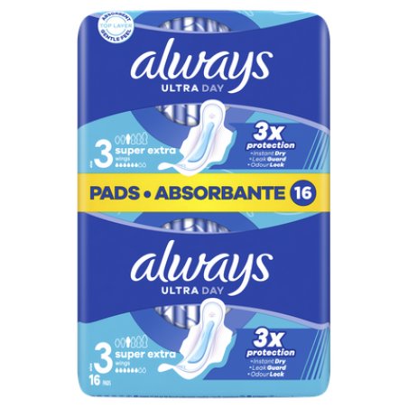 Always Always Ultra Super Extra Vp 16 Pcs Sanitary Towels