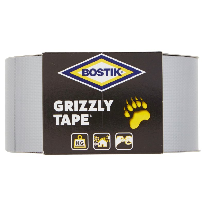 Bostik D6150 Grizzly Tape Canvas Grey 10m