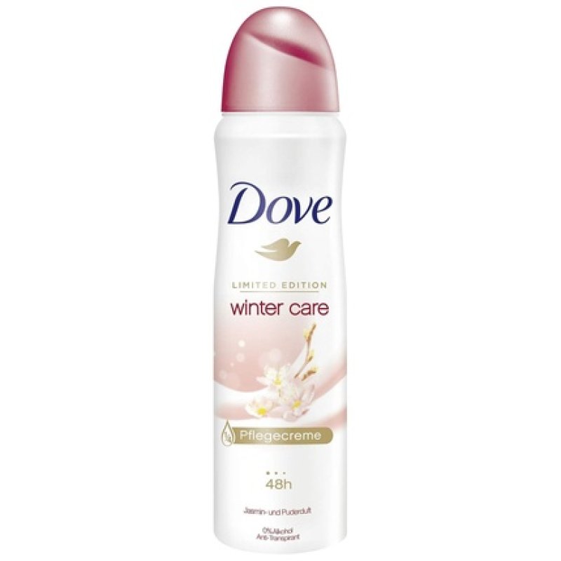Dove Deodorant Spray Winter Care 48 Hour Protection 0% Alcohol 150ml