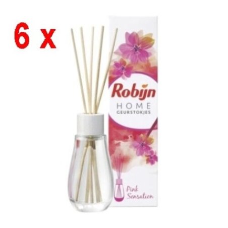 Robijn Home Fragrance Sticks Pink Sensation 6x45ml