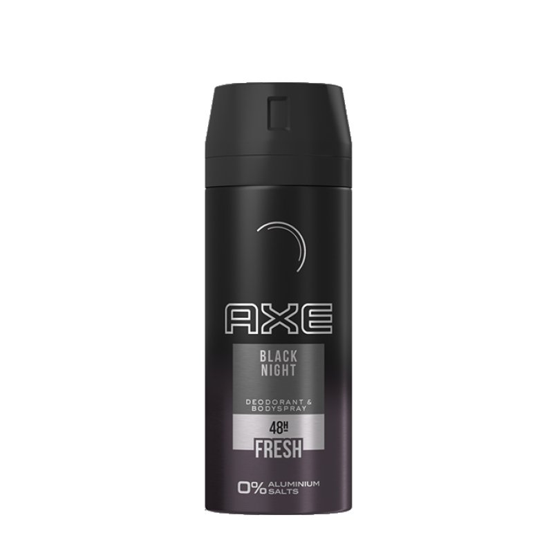 Axe Bodyspray Black Night Deodorant without Aluminum 150ml