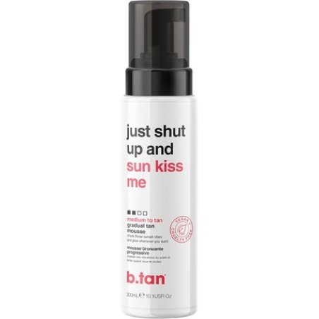 B.Tan Medium Gradual Fake Tan Mousse - Just Shut Up And Sun Kiss Me