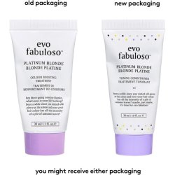 Evo Fabuloso Platinum Blonde Toning Conditioner for Colour-Treated Hair