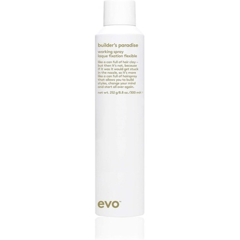 Evo Builder's Paradise Working Spray - Flexible Hold and Frizz Control