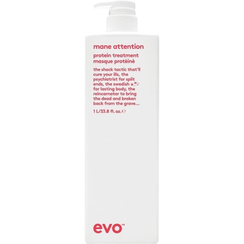 Evo Mane Attention Protein Treatment 1 Liter Intensive Hair Cream