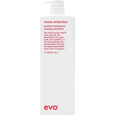Evo Mane Attention Protein Treatment 1 Liter Intensive Hair Cream