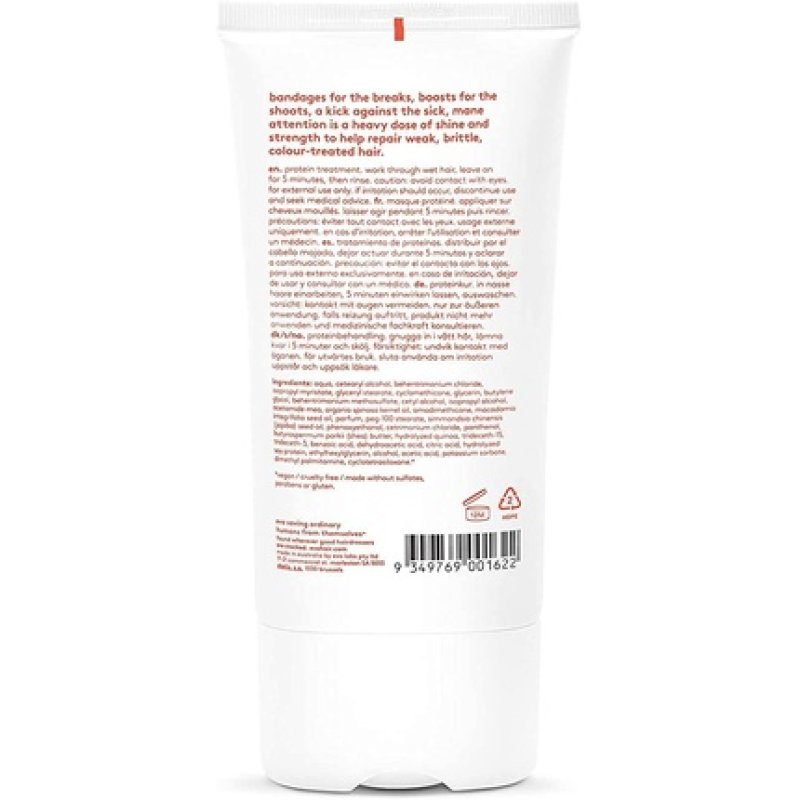 EVO Mane Attention Protein Treatment Reconstructs Repairs and Strengthens Hair 150ml 5.1fl.oz