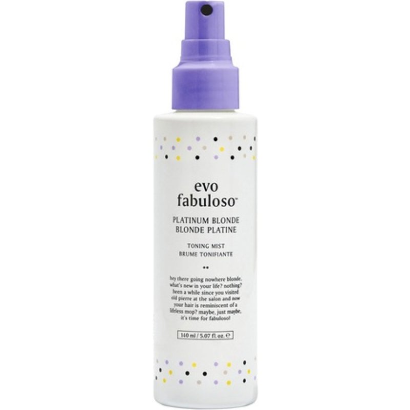 evo Fabuloso Platinum Blonde Toning Mist 140ml