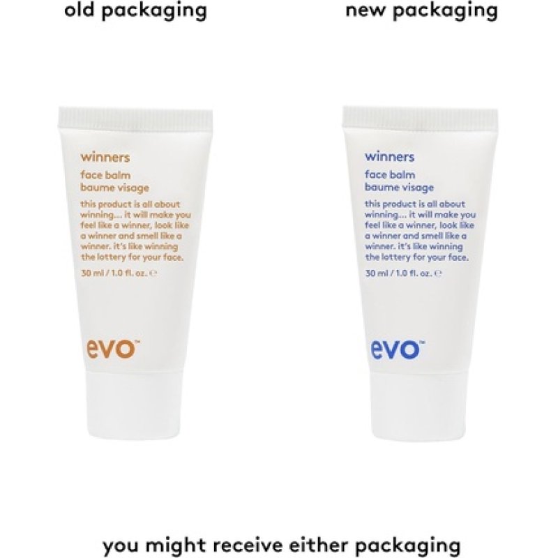 Evo Winners Face Balm Gentle Lightweight Oil-Free Moisturiser Aftershave