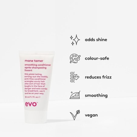 Evo Mane Tamer Smoothing Conditioner - Strengthens and Softens Hair