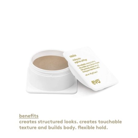 EVO Cassius Hair Styling Clay Adds Texture with Long Lasting Style 90g 3.1oz