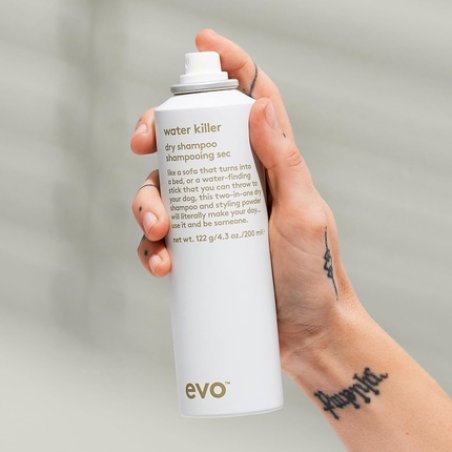 Evo Water Killer Dry Shampoo - Absorbs Oil to Refresh Hair