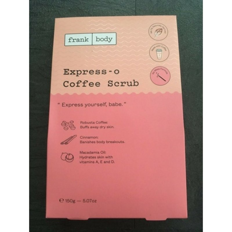 Brand New Frank Body Express-o Scrub 150g