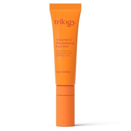 Trilogy Vitamin C Revitalizing Eye Gel with Hyaluronic Acid and Aloe Vera 0.34 fl oz