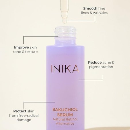 INIKA Organic Bakuchiol Serum Natural Retinol Alternative