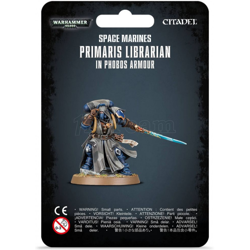 Warhammer 40k - Space Marine Primaris Librarian in Phobos Armour