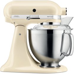 KitchenAid Artisan 5KSM185PS robot de cuisine 300 W 4,8 L Crème