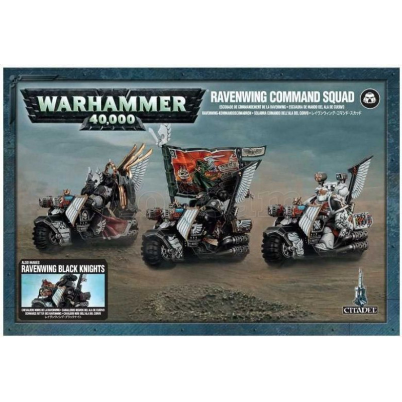 Warhammer 40k - Dark Angels Escouade de Commandement / Chevaliers de la Ravenwing