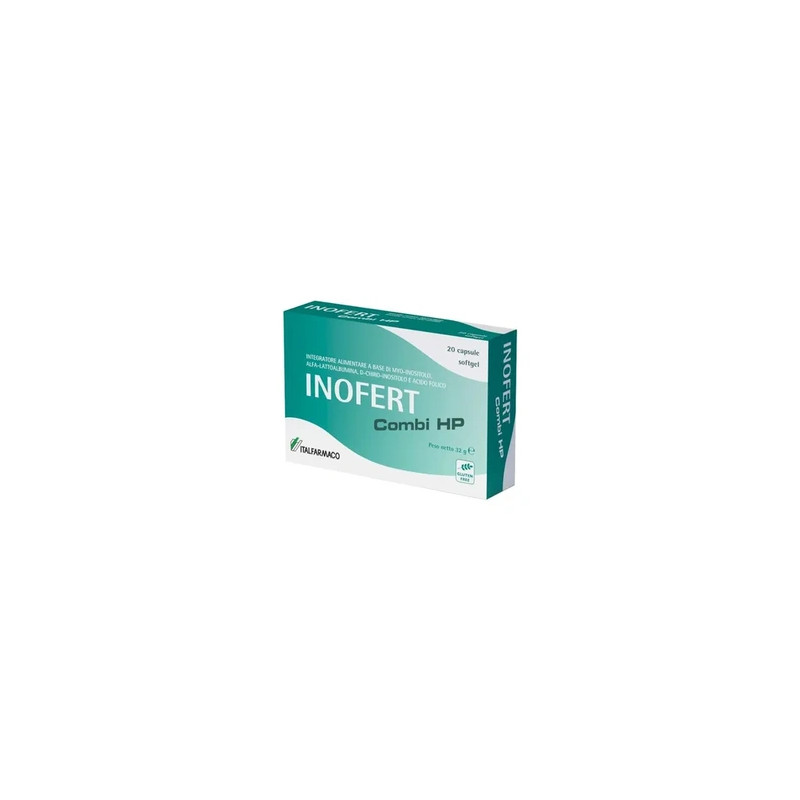 Italfarmaco Inofert Combi Hp 20 Softgel Capsules - Fertility Support Supplement