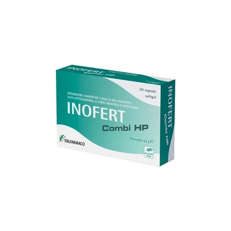 Italfarmaco Inofert Combi Hp 20 Softgel Capsules - Fertility Support Supplement
