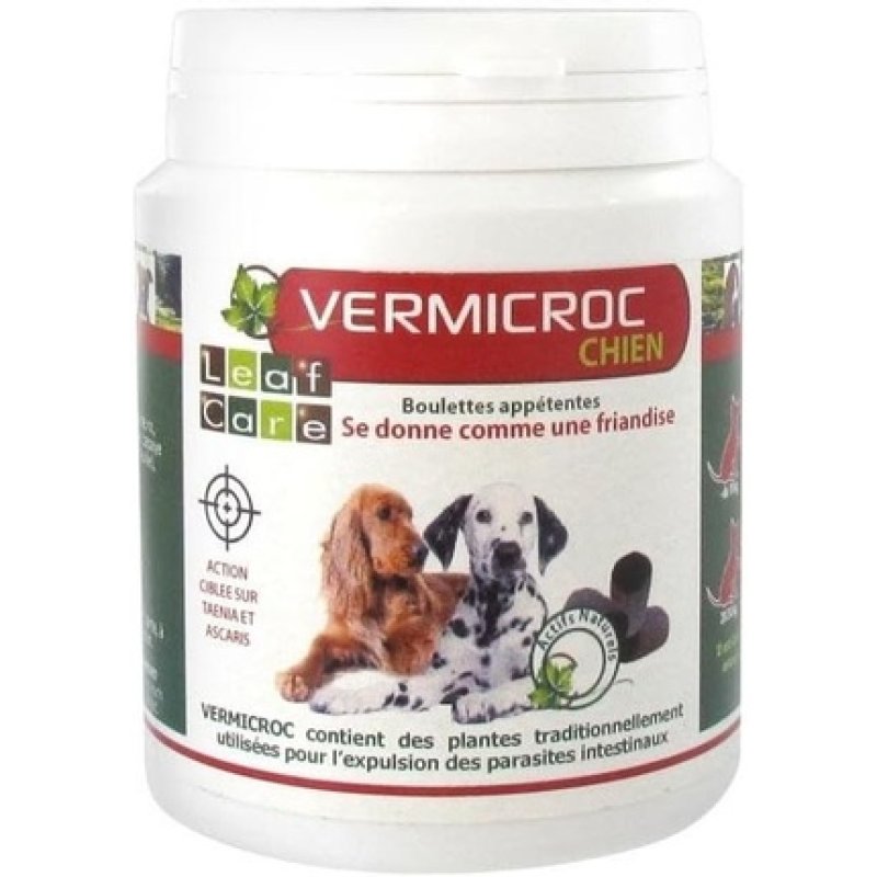 Leaf Care Vermicroc Dog Pellets 100g