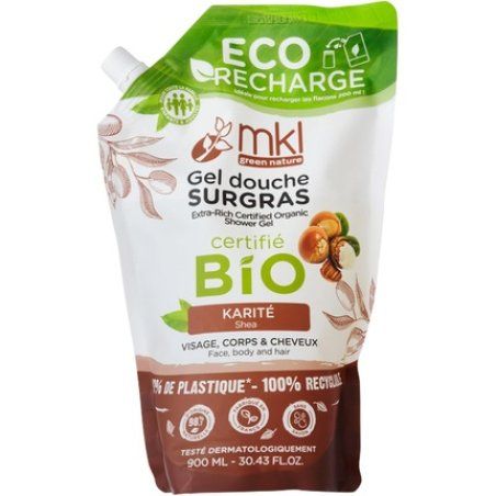 Mkl Green Nature Organic Shea Surgras Shower Gel Eco-Refill 900ml