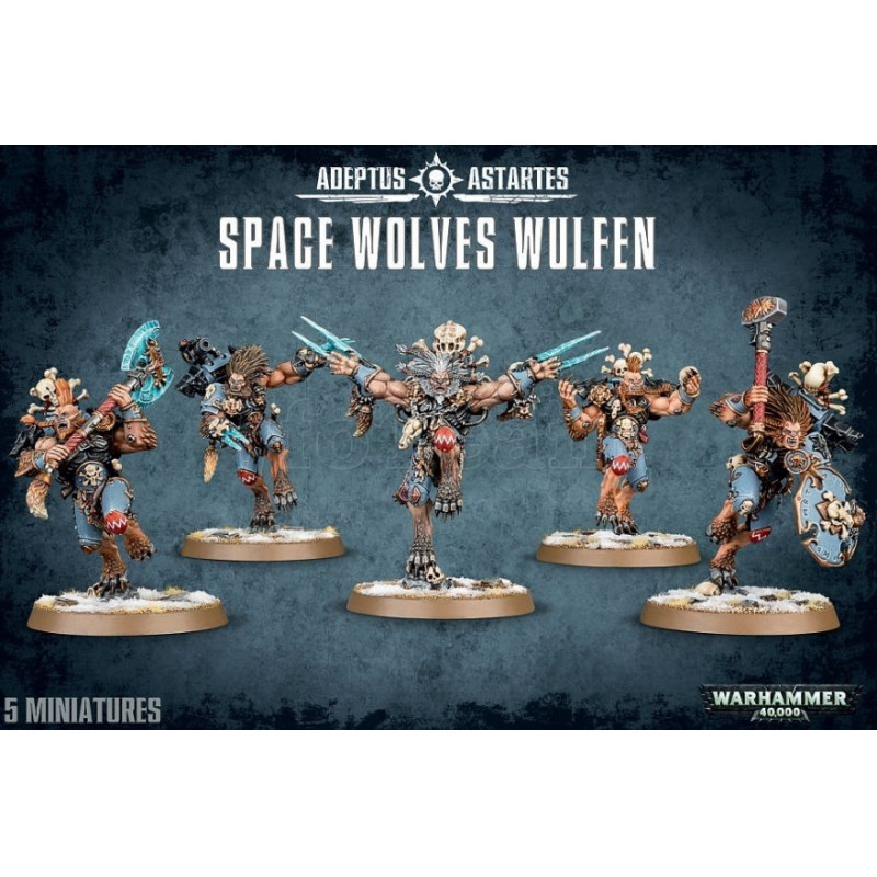 Warhammer 40k - Space Wolves Wulfen
