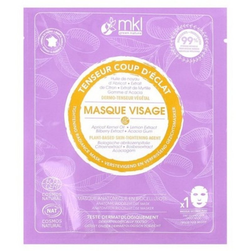 Mkl Green Nature Face Mask Tensor Shine