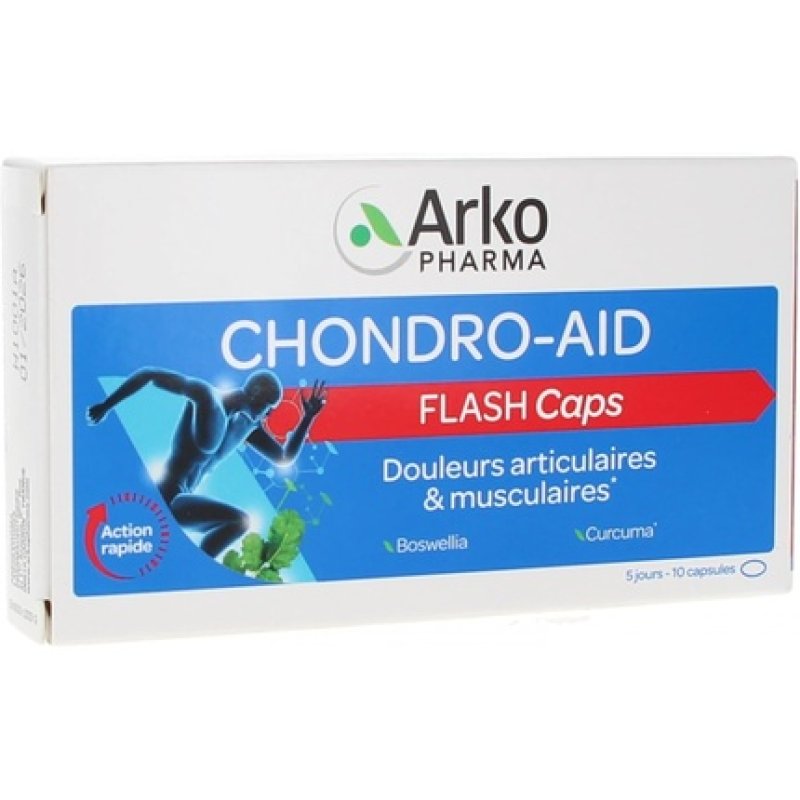 CHONDRO-AID® Flash Caps - 10 caps.
