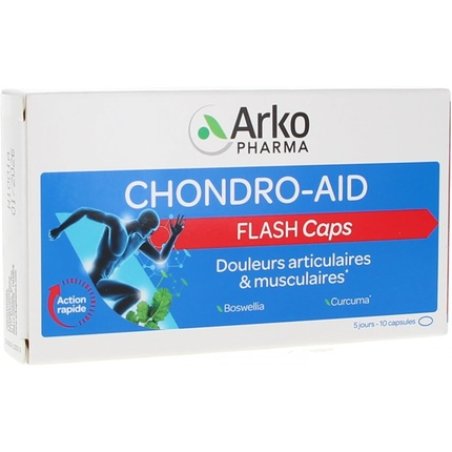 CHONDRO-AID® Flash Caps - 10 caps.