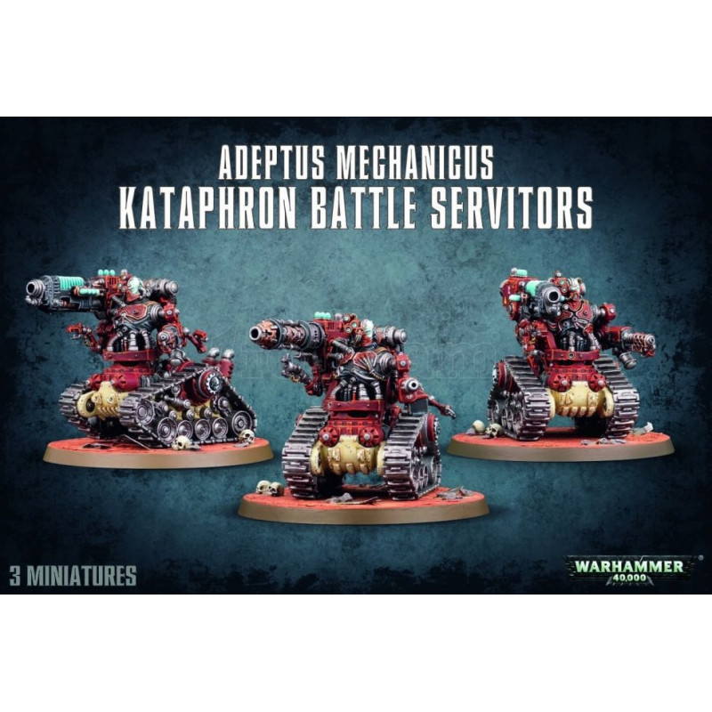 Warhammer 40k - Adeptus Mechanicus Kataphron Battle Servitors