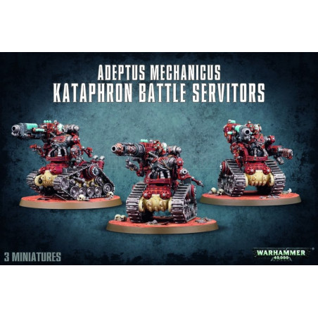 Warhammer 40k - Adeptus Mechanicus Kataphron Battle Servitors