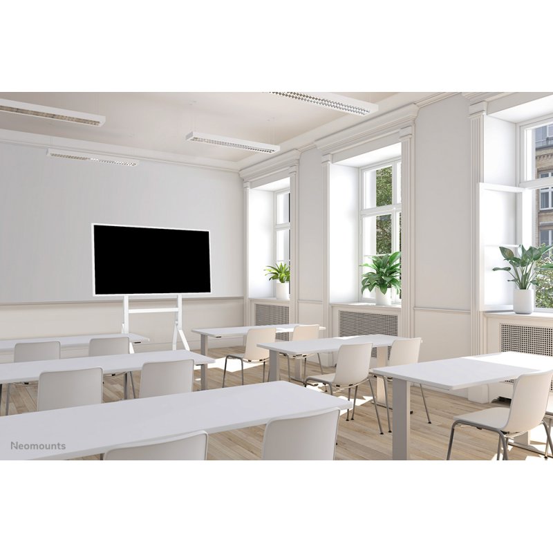 Neomounts FL50-515WH1 Support au sol mobile Samsung Flip 55-65" - rotatif - installation rapide