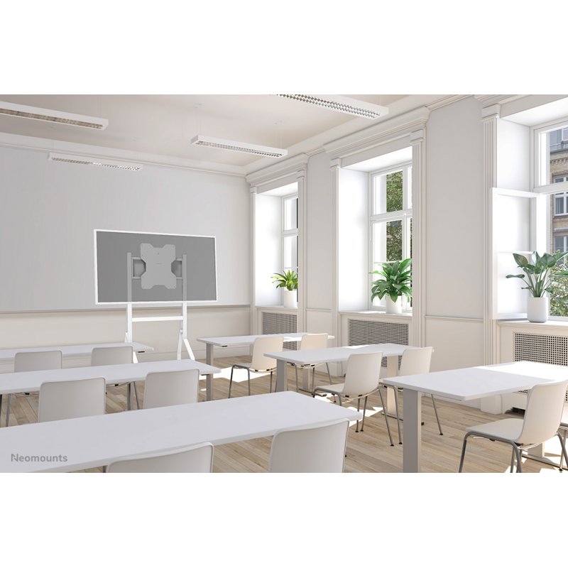 Neomounts FL50-515WH1 Support au sol mobile Samsung Flip 55-65" - rotatif - installation rapide