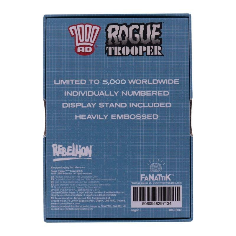 2000AD ROGUE TROOPER - Lingot Edition Limitée