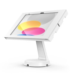 Compulocks iPad 10.9" 10th Gen Swell Enclosure Mast Counter Stand - White
