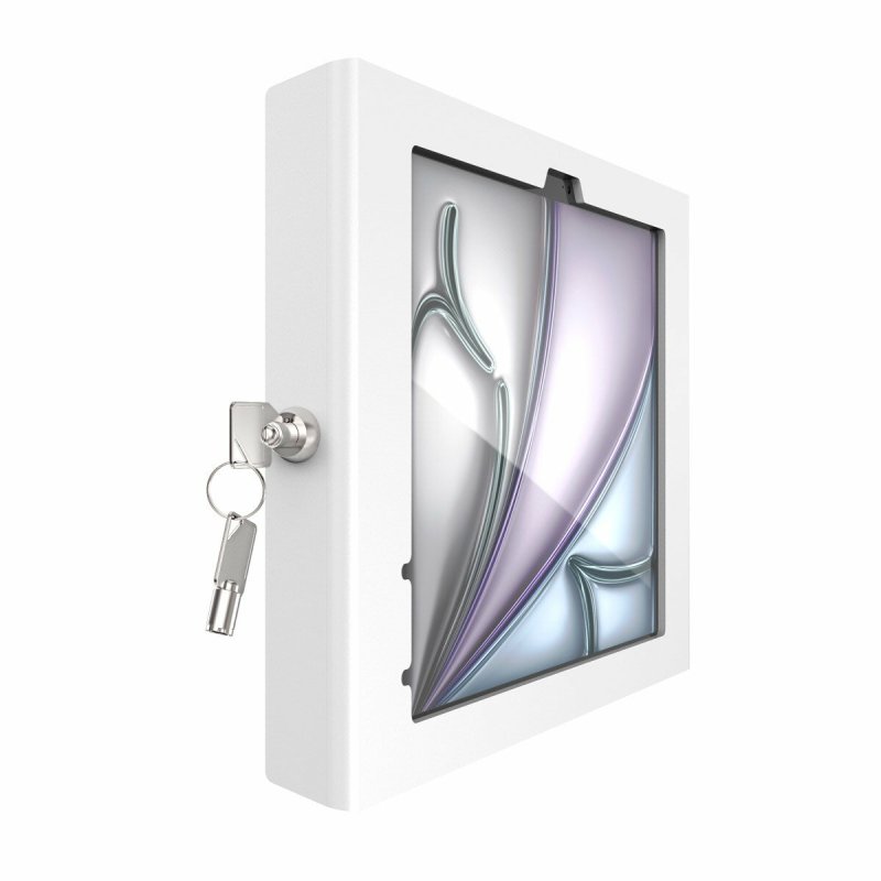 Compulocks iPad Air M2 11" (2024), Apex Enclosure Mast Stand - White