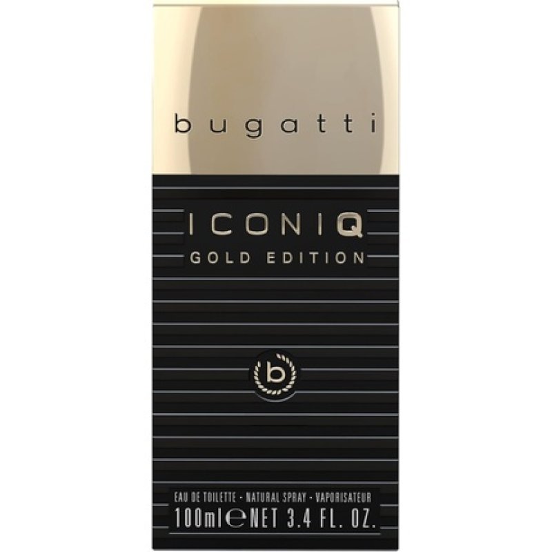 Bugatti Iconiq Gold Edition Men's Perfume 100ml Eau De Toilette