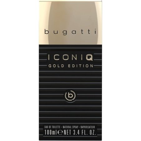 Bugatti Iconiq Gold Edition Men's Perfume 100ml Eau De Toilette
