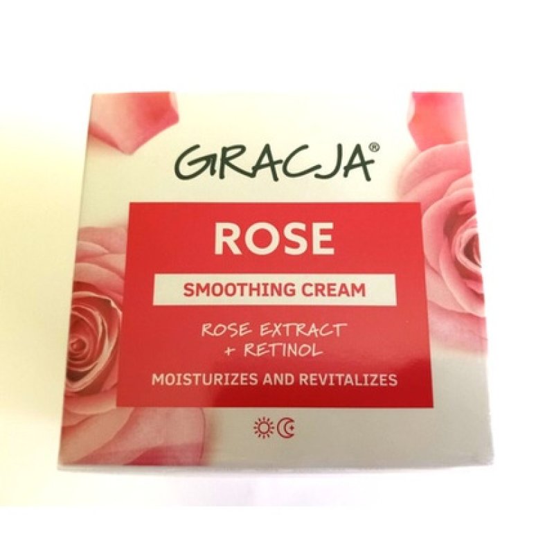 Gracja Grace Rose Smoothing Cream with Rose Extract 50ml 1.7oz