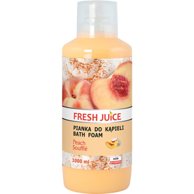 Fresh Juice Peach Souffle Bath Foam 1000 Ml